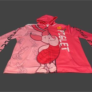 Walt Disney Piglet Jacket - from Winnie-the-Pooh - Women’s Size XL - Zipper